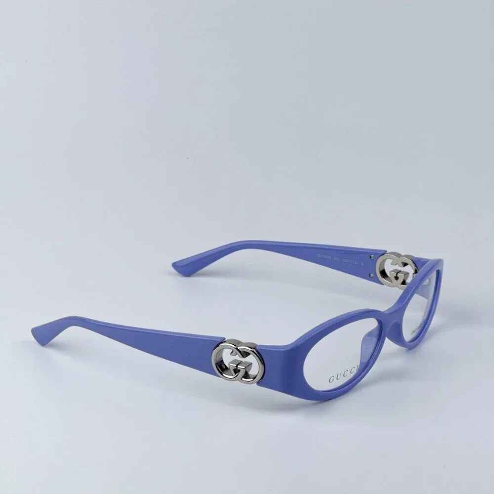 Gucci GG1693O 003 BRAND NEW Eyeglasses Violet Women Oval